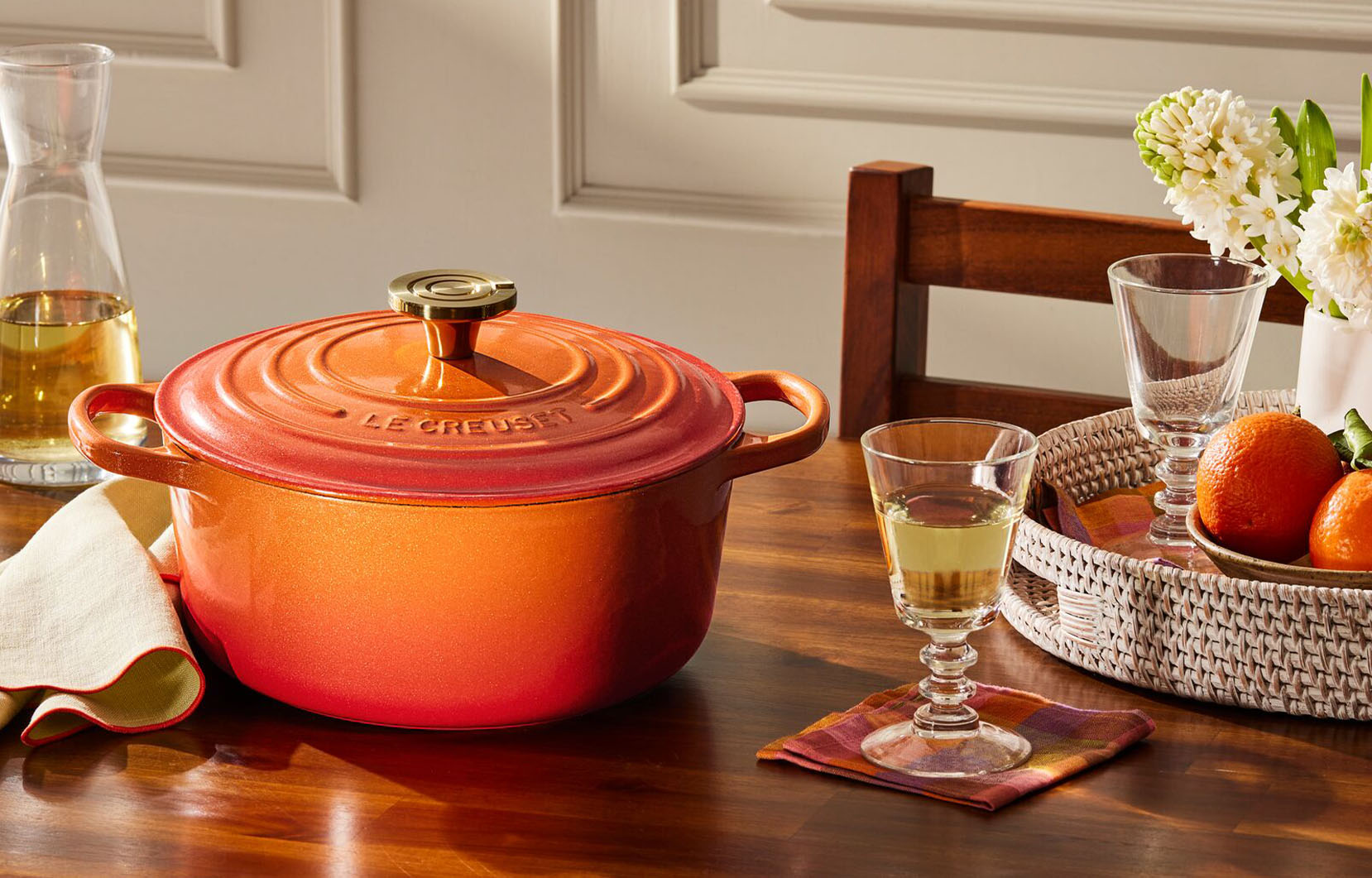 LeCreuset Bräter groß orange