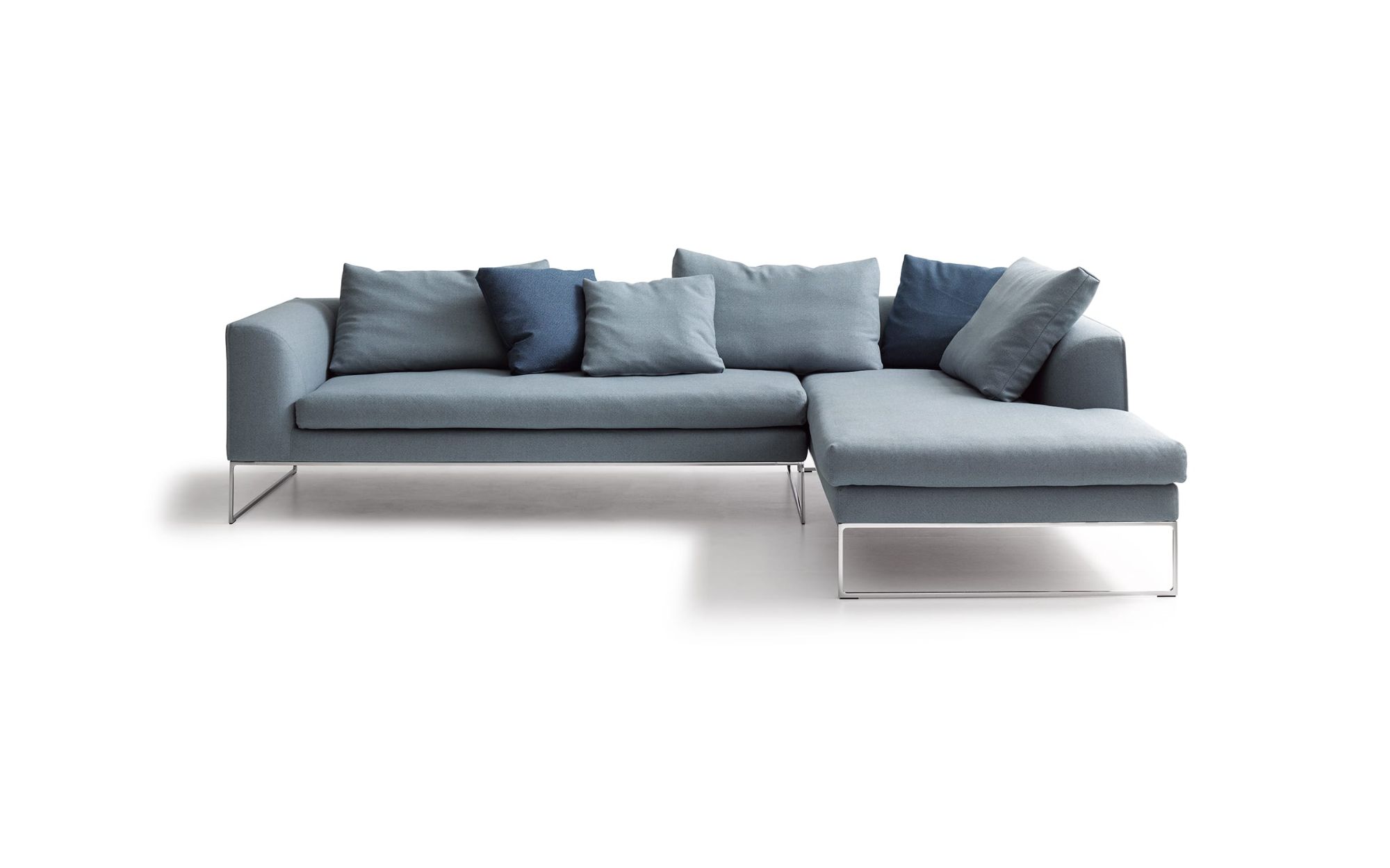 COR Mell Lounge Ecksofa in Blau