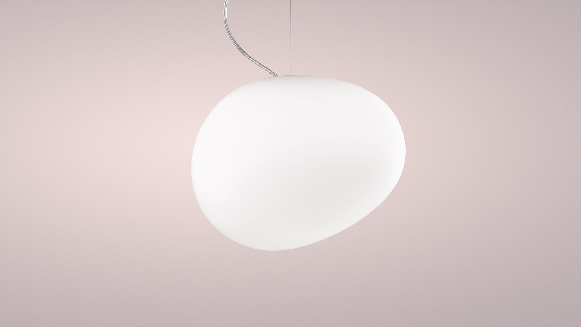 Foscarini Gregg Hängeleuchte mit weißem Diffusor