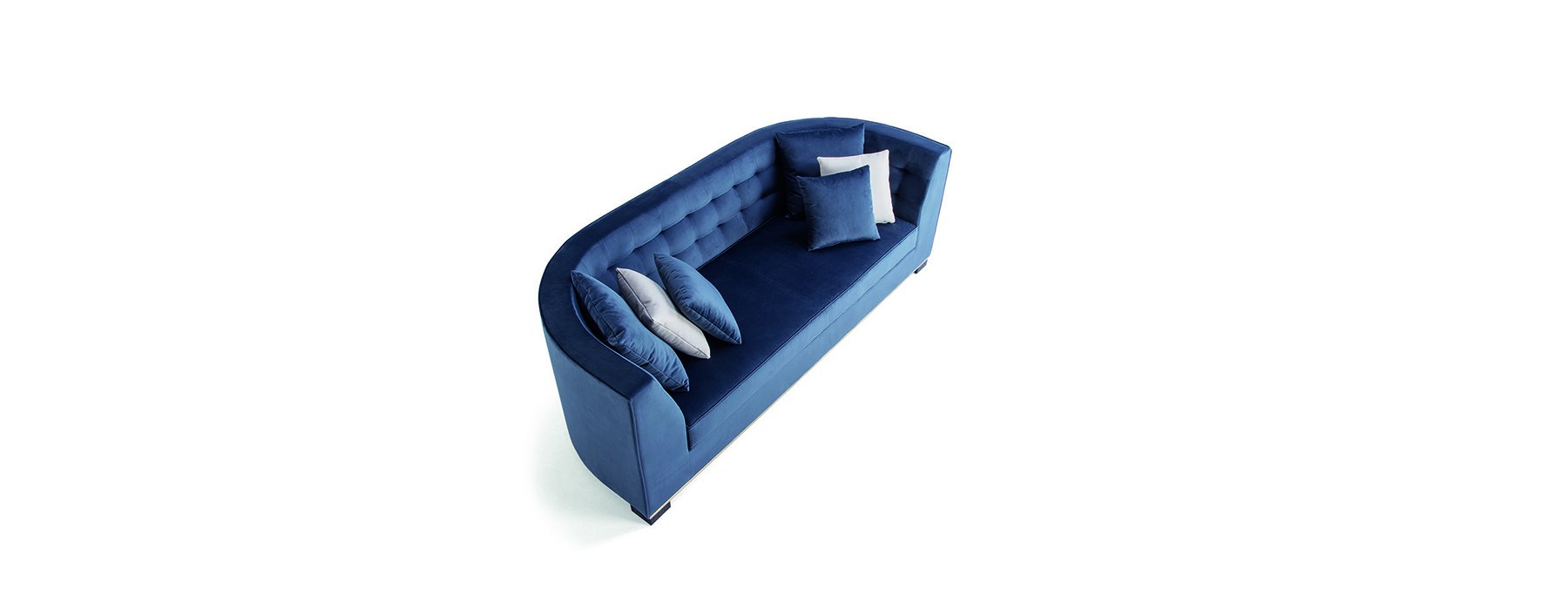 Mobil Fresno Sofa HUG in Blau
