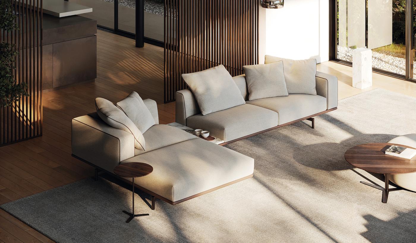 WEIBELWEIBEL Showroom in Endingen mit Sofas und Sesseln